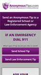 Mobile Screenshot of anonymoustips.com
